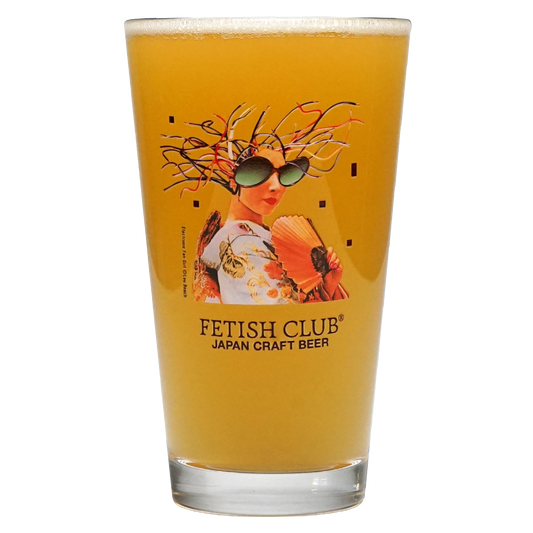 “Electronic Fan Girl” パイントグラス